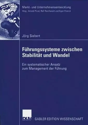 Führungssysteme zwischen Stabilität und Wandel cover