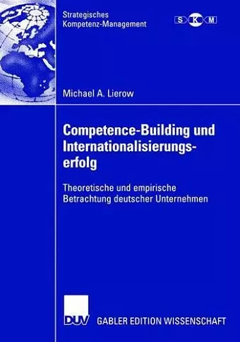 Competence-Building und Internationalisierungserfolg cover