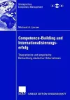 Competence-Building und Internationalisierungserfolg cover
