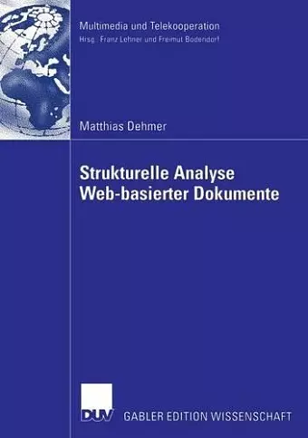 Strukturelle Analyse Web-basierter Dokumente cover