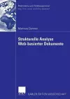 Strukturelle Analyse Web-basierter Dokumente cover