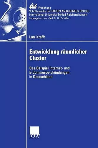 Entwicklung räumlicher Cluster cover
