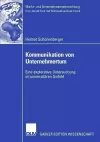 Kommunikation von Unternehmertum cover