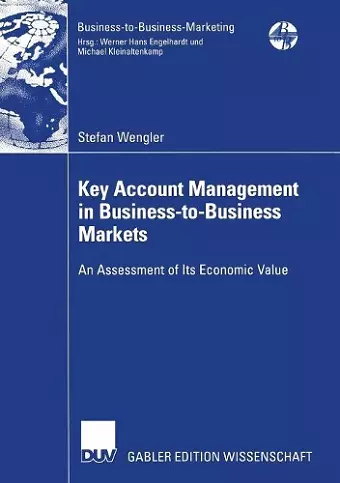 Key Account Management in Business-to-Business Markets cover