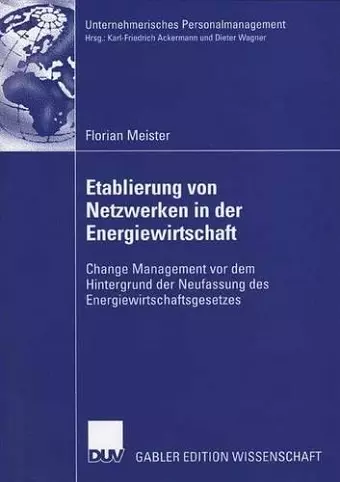 Etablierung von Netzwerken in der Energiewirtschaft cover