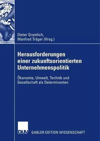 Herausforderungen einer zukunftsorientierten Unternehmenspolitik cover