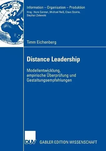 Distance Leadership cover