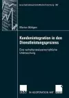 Kundenintegration in den Dienstleistungsprozess cover