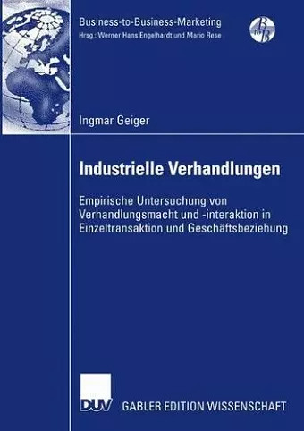 Industrielle Verhandlungen cover