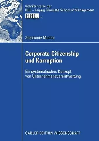 Corporate Citizenship und Korruption cover