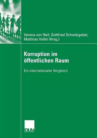 Korruption im öffentlichen Raum cover