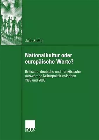 Nationalkultur oder europäische Werte? cover