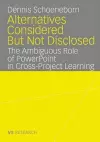 Alternatives Considered But Not Disclosed cover