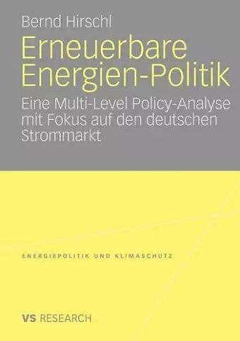 Erneuerbare Energien-Politik cover