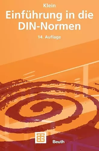 Einführung in die DIN-Normen cover