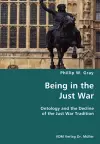 Being in the Just War cover