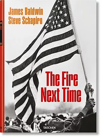 James Baldwin. Steve Schapiro. The Fire Next Time cover