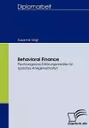 Behavioral Finance cover