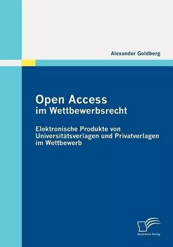 Open Access Im Wettbewerbsrecht cover