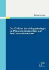 Der Einfluss Der Anlagestrategie Im Pensionsmanagement Auf Den Unternehmenswert cover