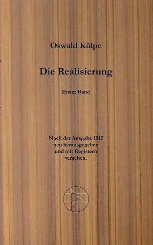 Die Realisierung. cover