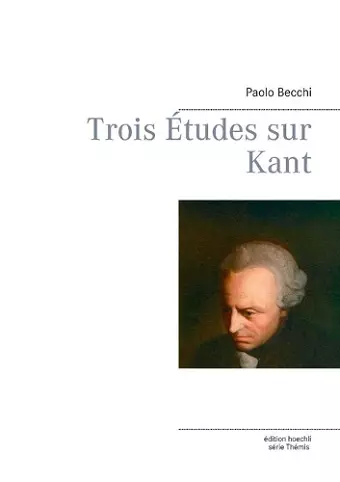 Trois Études sur Kant cover