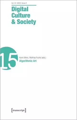 Digital Culture & Society (DCS) cover