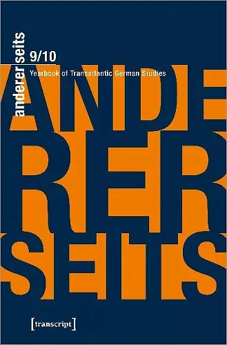 andererseits Vol. 9/10 (2020/21) cover