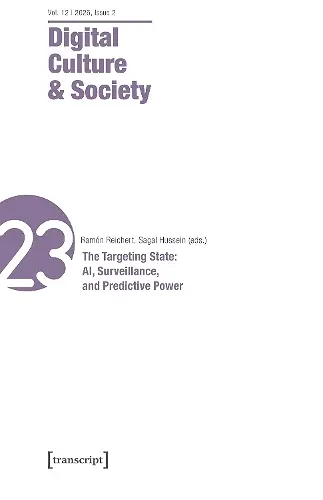 Digital Culture & Society (DCS) cover