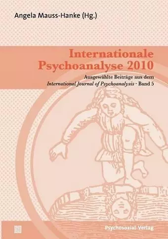 Internationale Psychoanalyse 2010 cover