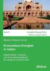 Erneuerbare Energien in Indien. M�glichkeiten, Grenzen und Zukunftsperspektiven f�r deutsche Unternehmen cover