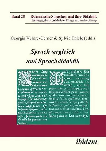 Sprachvergleich und Sprachdidaktik. cover