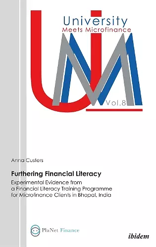 Furthering Financial Literacy cover