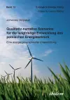 Qualitativ-narrative Szenarios f�r die langfristige Entwicklung des polnischen Energiesektors. Eine energiegeographische Untersuchung cover