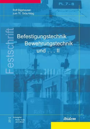 Befestigungstechnik, Bewehrungstechnik und . . . II cover