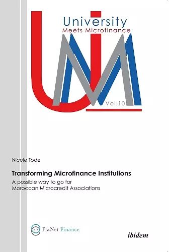 Transforming Microfinance Institutions cover