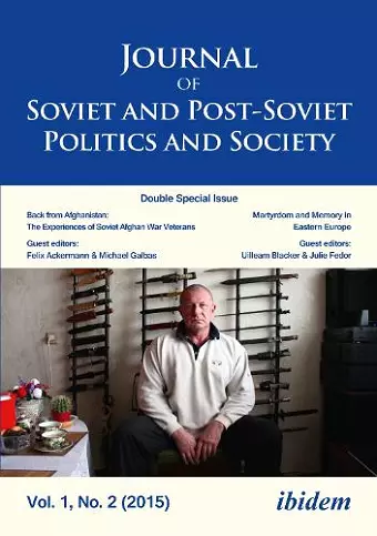 Journal of Soviet and Post-Soviet Politics and Society cover