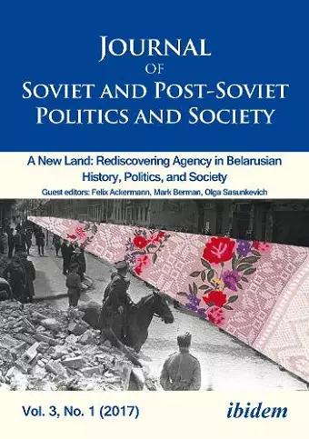 Journal of Soviet and Post-Soviet Politics and Society cover