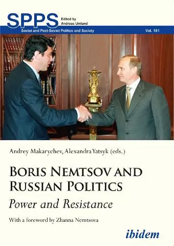 Boris Nemtsov and Russian Politics cover