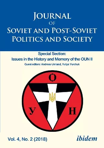 Journal of Soviet and Post-Soviet Politics and Society cover