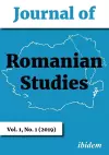 Journal of Romanian Studies – Volume 1,1 (2019) cover