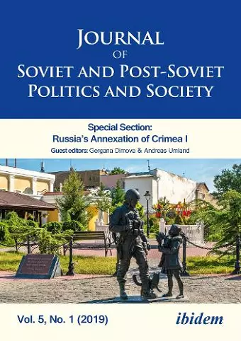 Journal of Soviet and Post-Soviet Politics and Society cover