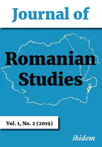 Journal of Romanian Studies cover