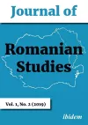Journal of Romanian Studies – Volume 1, No. 2 (2019) cover