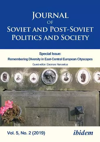 Journal of Soviet and Post-Soviet Politics and Society cover