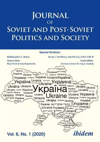 Journal of Soviet and Post-Soviet Politics and Society cover