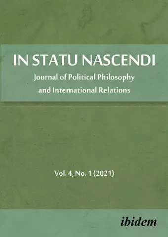 In Statu Nascendi cover