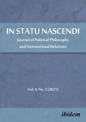 In Statu Nascendi cover