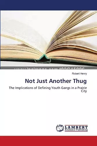 Not Just Another Thug cover