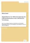 Möglichkeiten der Effizienzsteigerung der Öffentlichkeitsarbeit einer öffentlichen Verwaltung cover